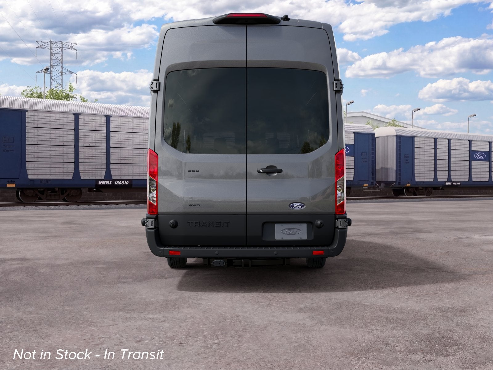 2027 Ford Transit Cargo Van T-350 148" EL Hi Rf 9500 GVWR AWD