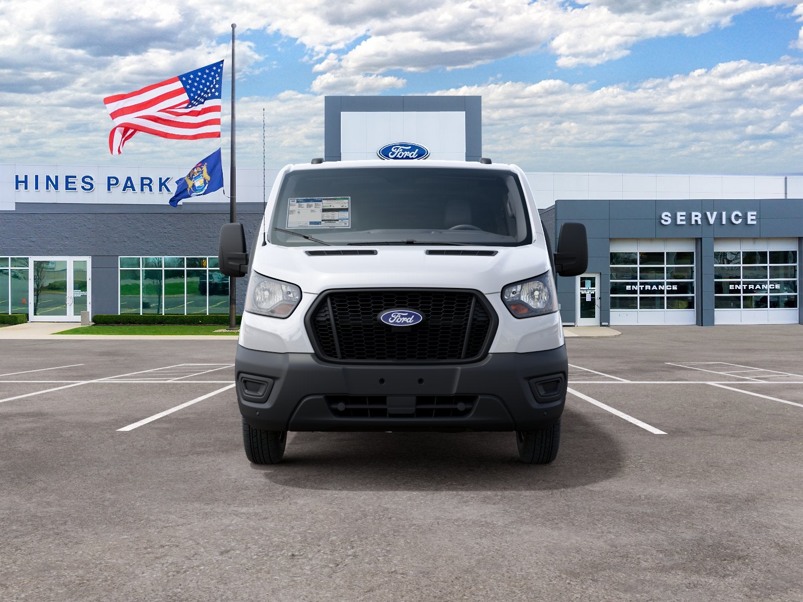 2027 Ford Transit Cargo Van T-250 148" Low Rf 9150 GVWR RWD