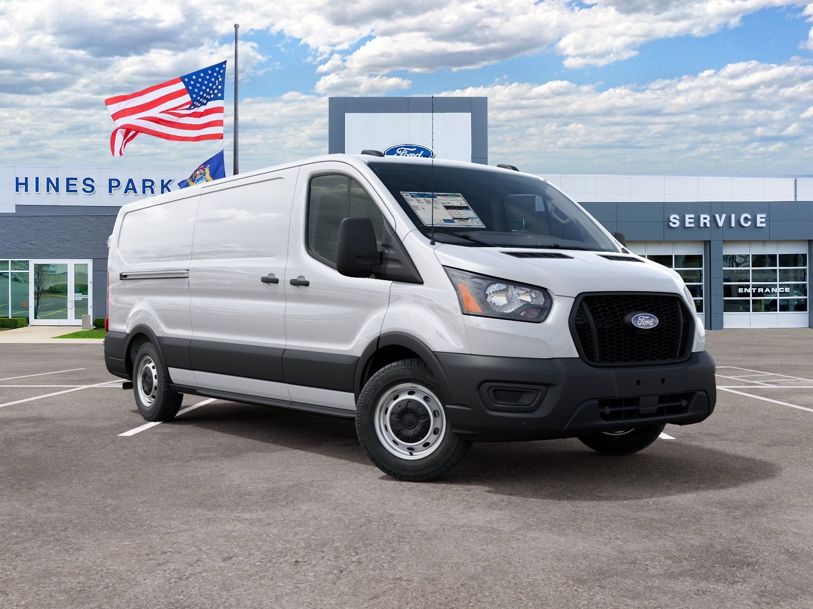 2027 Ford Transit Cargo Van T-250 148" Low Rf 9150 GVWR RWD