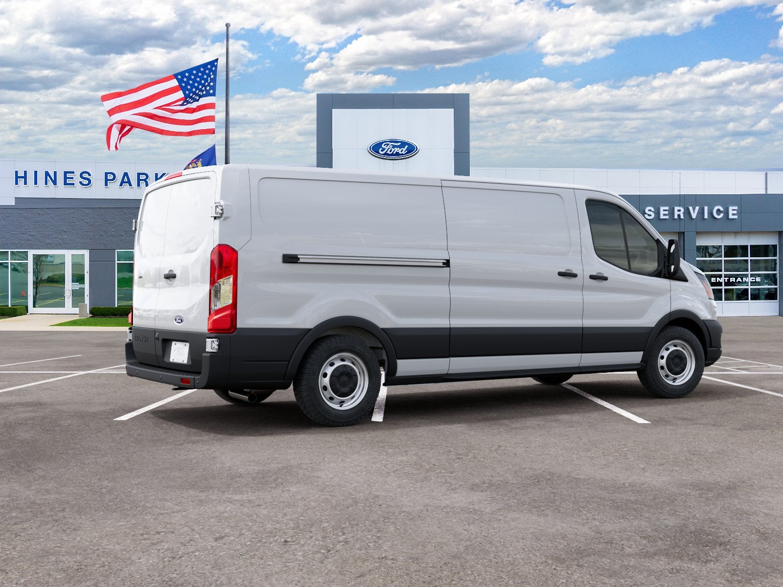 2027 Ford Transit Cargo Van T-250 148" Low Rf 9150 GVWR RWD