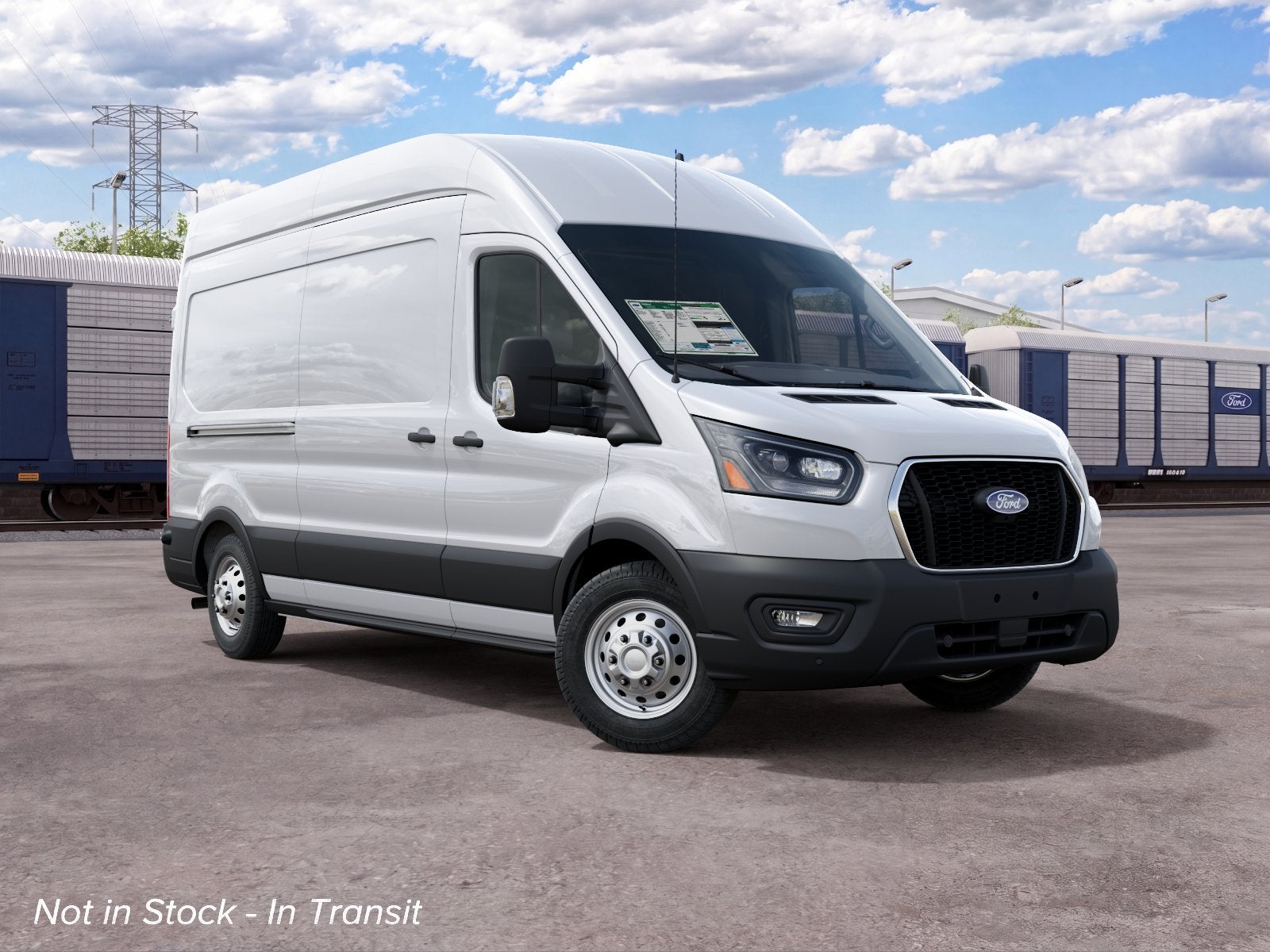 2027 Ford Transit Cargo Van T-350 148" Hi Rf 9500 GVWR AWD