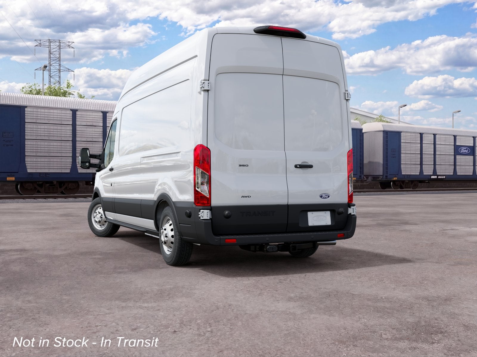 2027 Ford Transit Cargo Van T-350 148" Hi Rf 9500 GVWR AWD