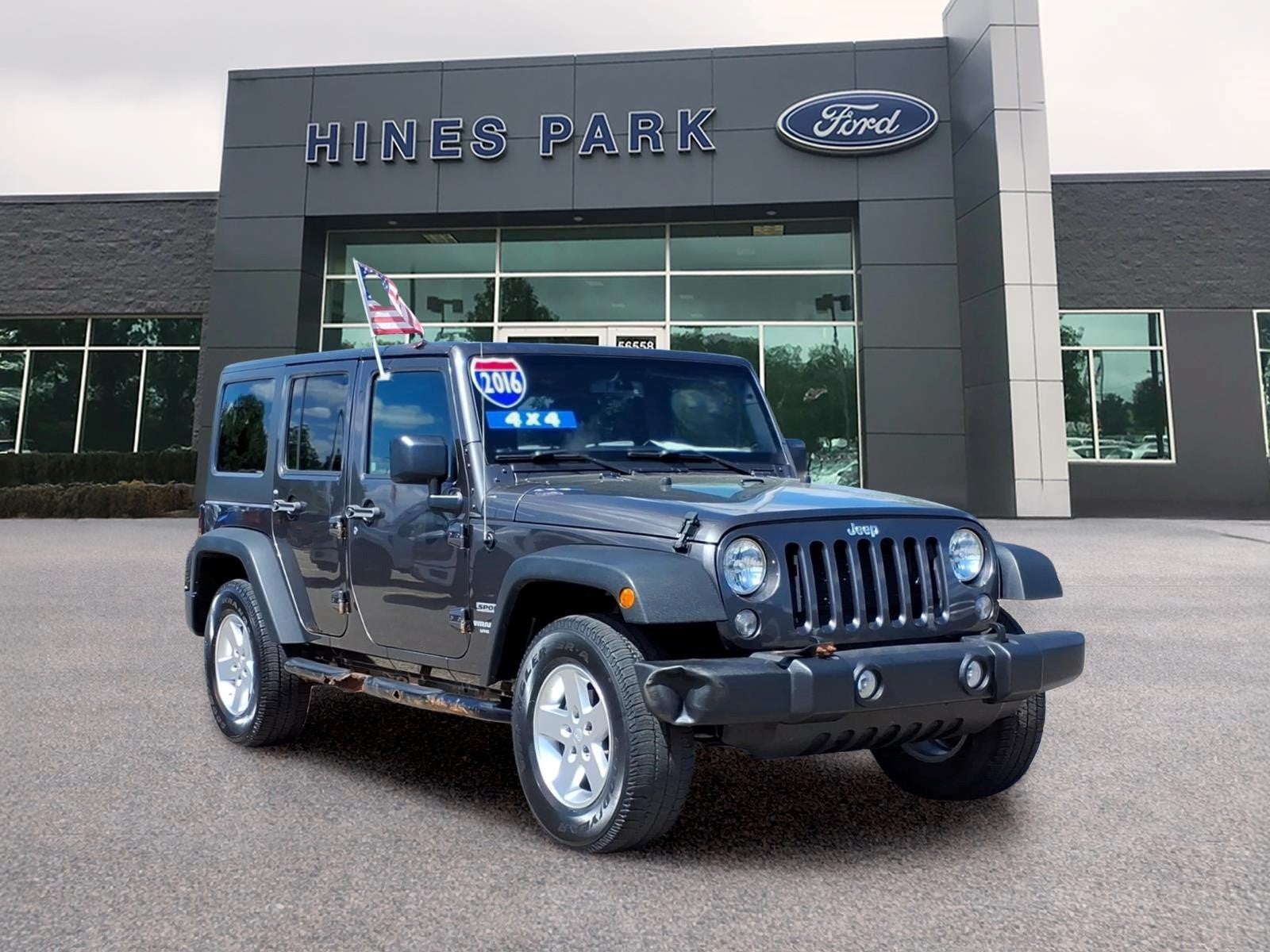 2016 Jeep Wrangler Unlimited 4x4 Sport 4dr SUV
