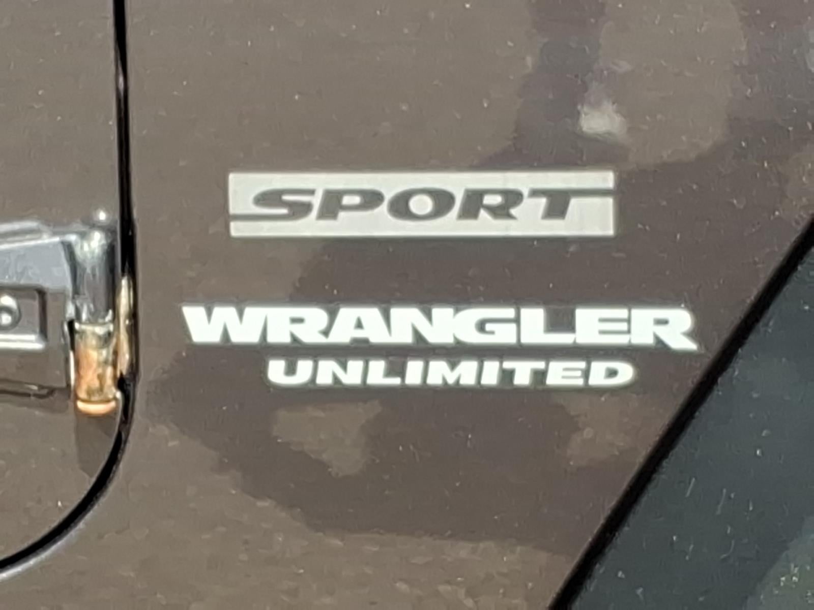 2016 Jeep Wrangler Unlimited 4x4 Sport 4dr SUV