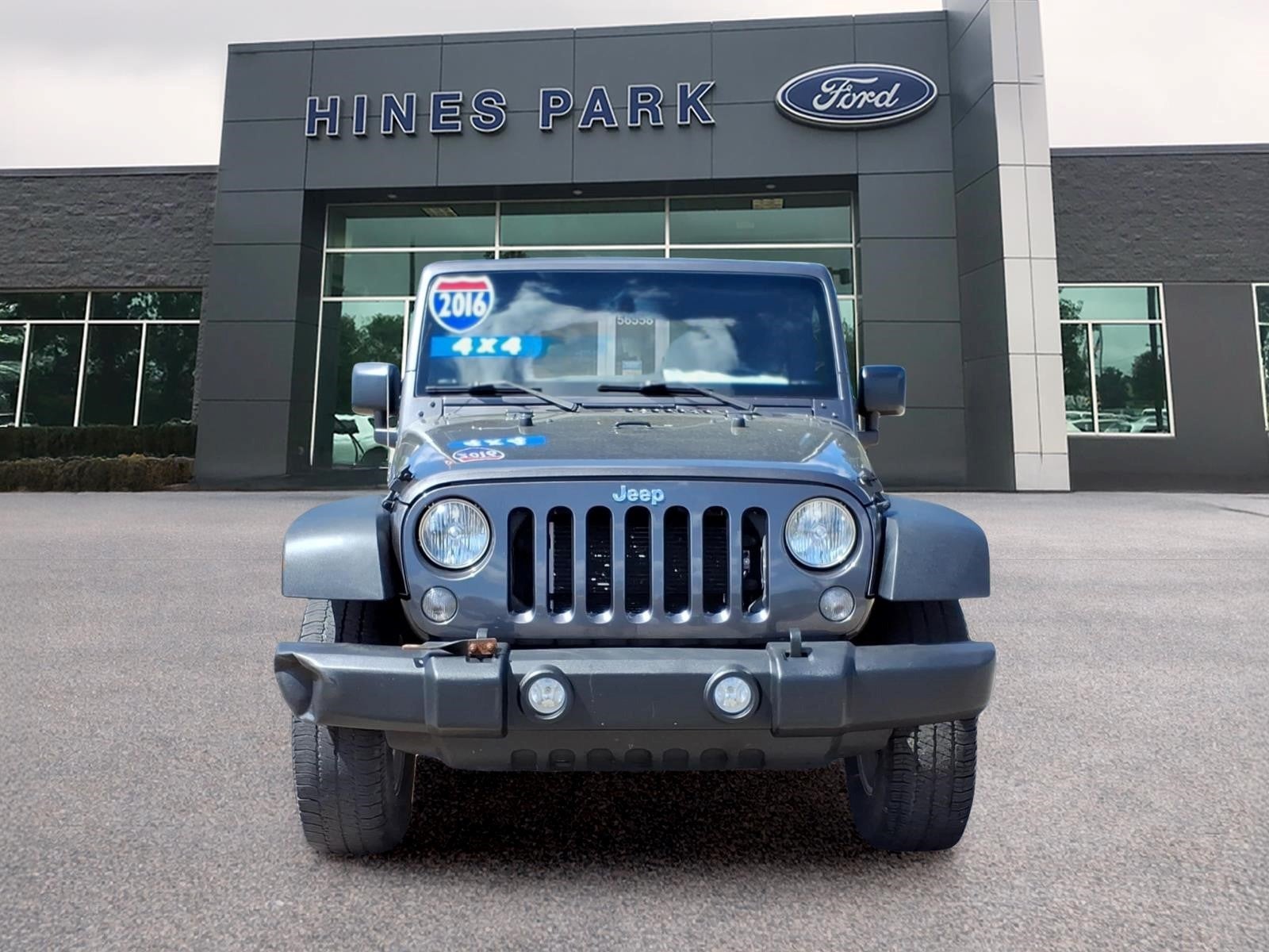 Used 2016 Jeep Wrangler Unlimited Sport S with VIN 1C4BJWDG3GL198713 for sale in New Hudson, MI