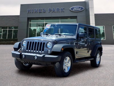 2016 Jeep Wrangler Unlimited 4x4 Sport 4dr SUV