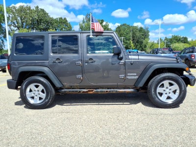 2016 Jeep Wrangler Unlimited 4x4 Sport 4dr SUV