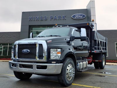 2016 Ford F-750SD Crew Cab Durabuilt Dump