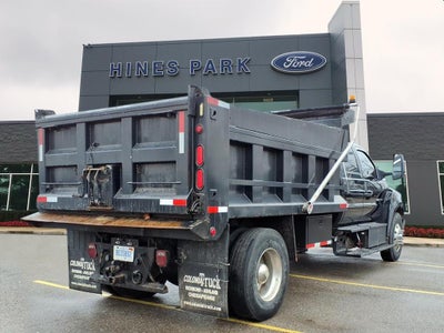2016 Ford F-750SD Crew Cab Durabuilt Dump