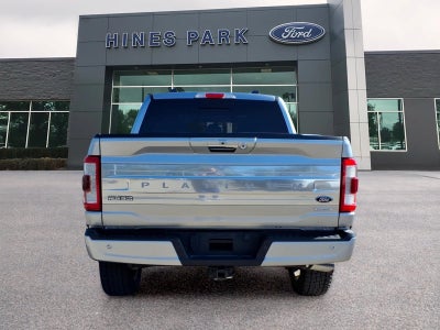 2021 Ford F-150 4x4 Platinum 4dr SuperCrew 5.5 ft. SB