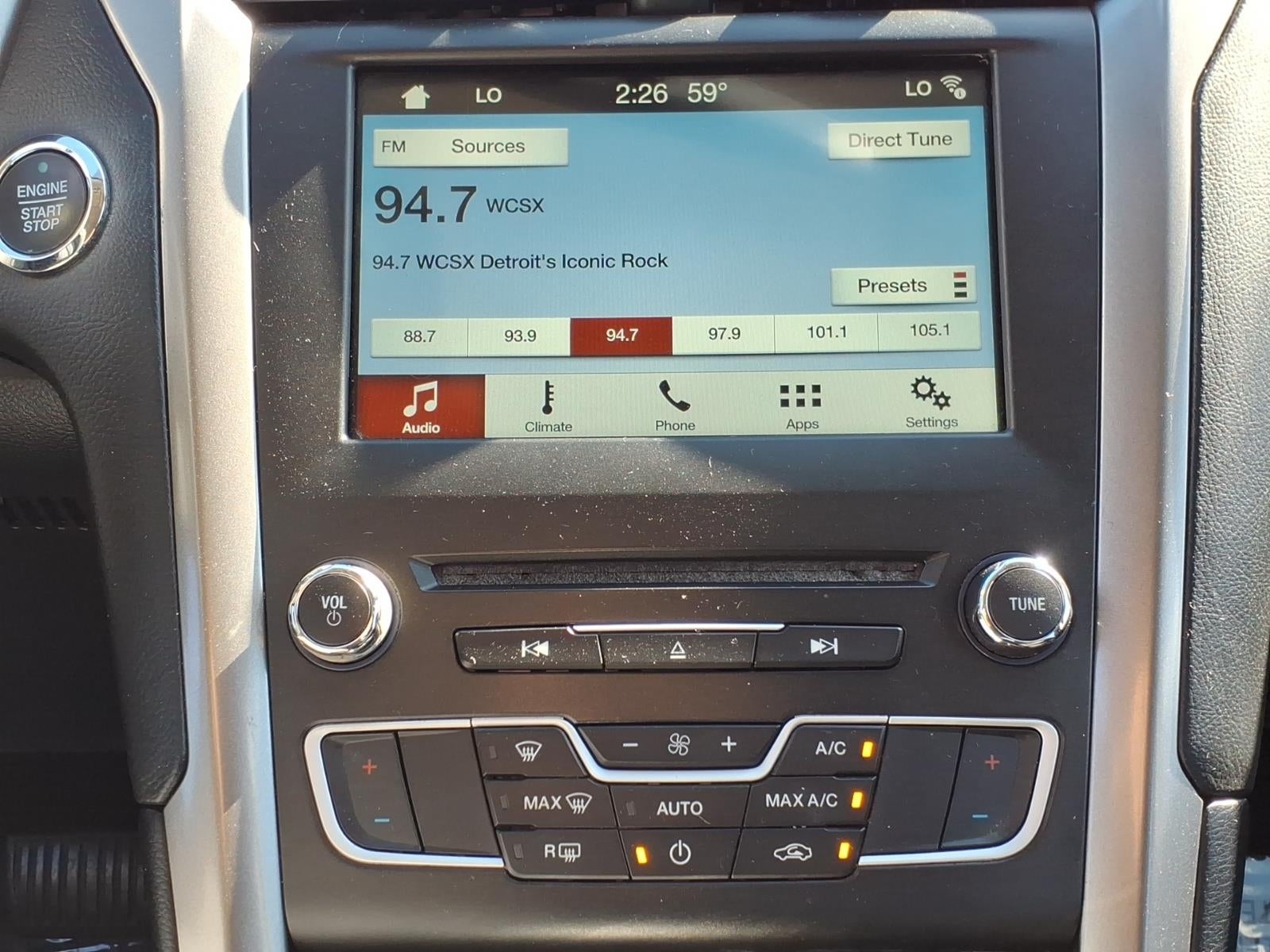 2018 Ford Fusion SE 4dr Sedan