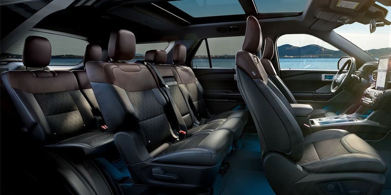 Ford Explorer interior seating