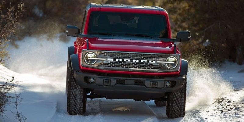 2025 Ford Broncos Snow