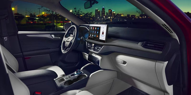 2025 Ford Escape Hybrid Console View