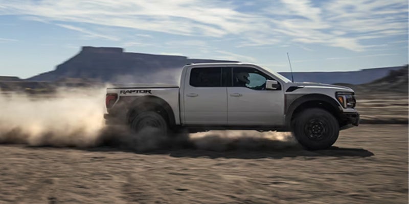 The off-road performance of the 2025 Ford F-150 in New Hudson, MI