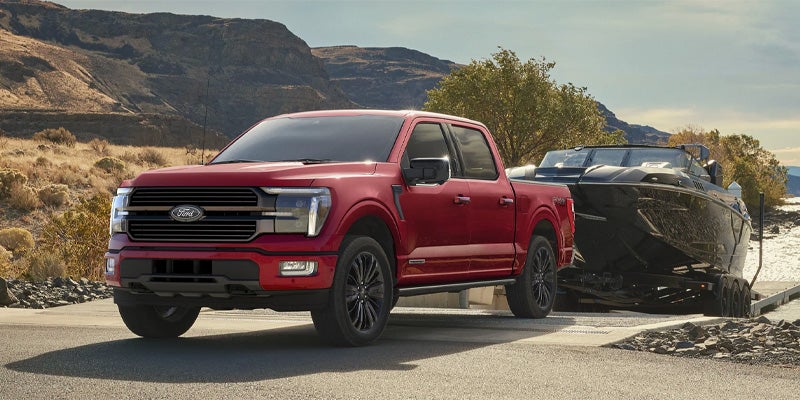 A trim level option of the 2025 Ford F-150 in New Hudson, MI