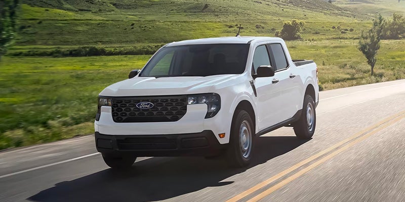 The highway engine power of the 2025 Ford Maverick in New Hudson, MI