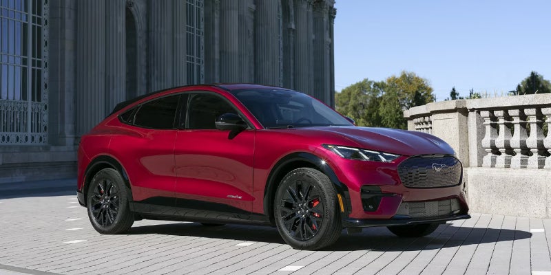 A trim level option of the 2025 Ford Mustang Mach-E in New Hudson, MI