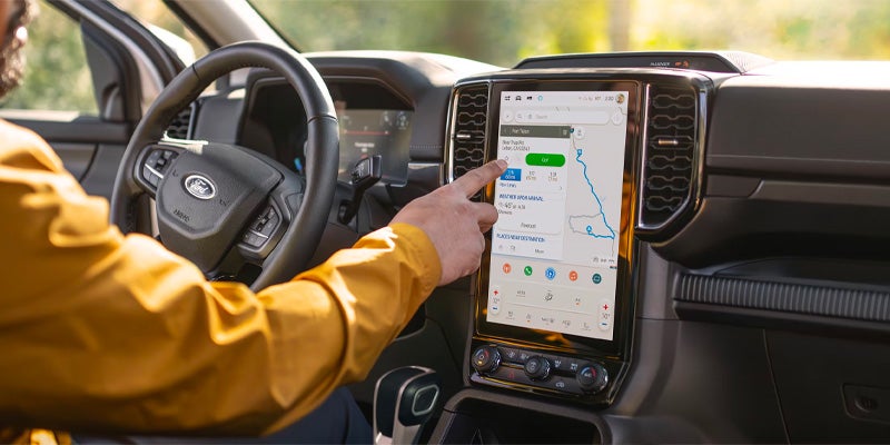 2025 Ford Ranger Console