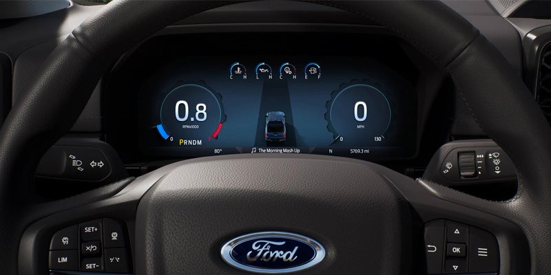 2025 Ford Rangers Dashboard