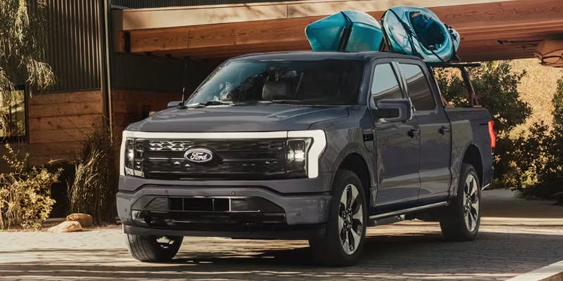 2026 Ford F-150 interior technology display in New Hudson MI featuring SYNC 4 touchscreen, digital driver interface, and connected driving features