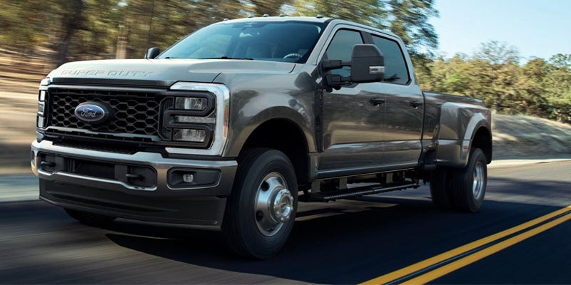 2026 Ford Super Duty performance in New Hudson MI showcasing high-output engine power and heavy towing capability on Michigan roads and job sites