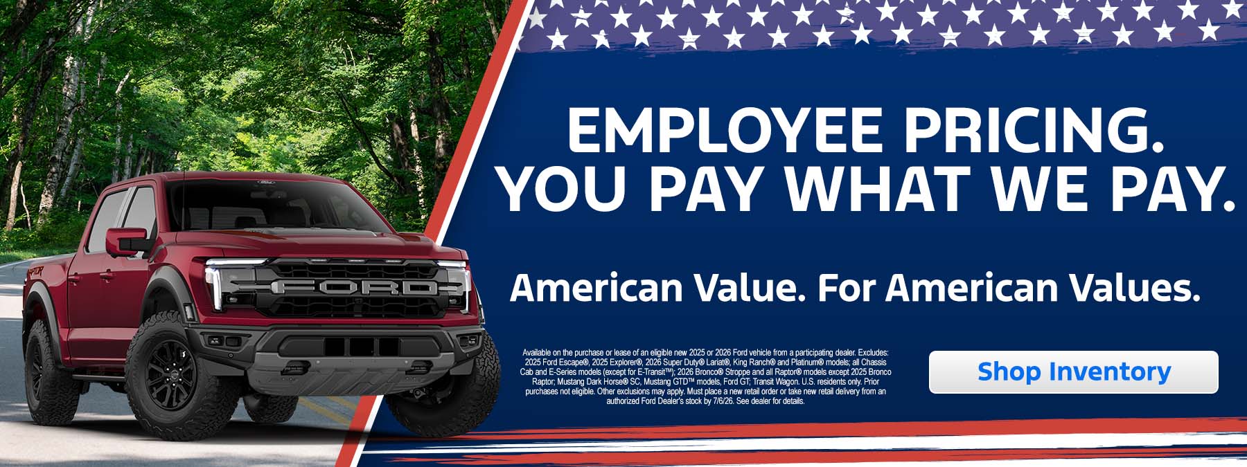 Employee Pricing