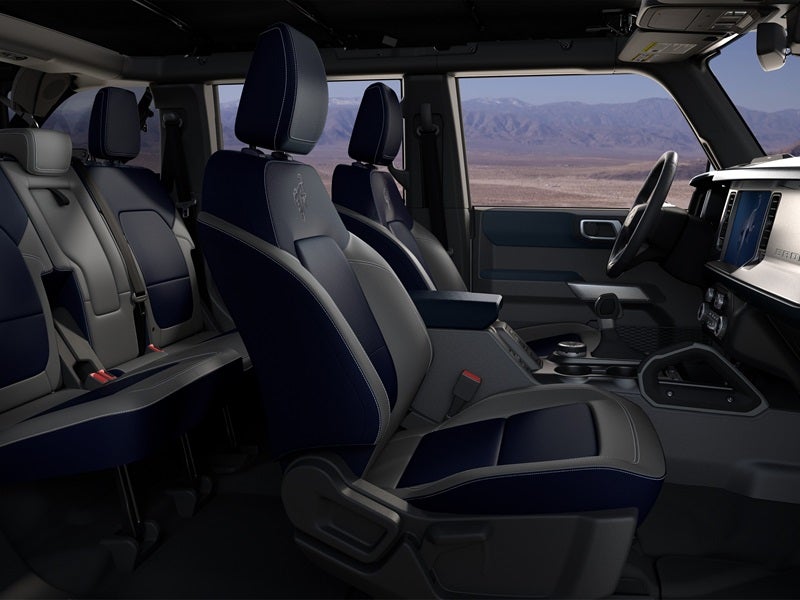 Interior of Ford Bronco