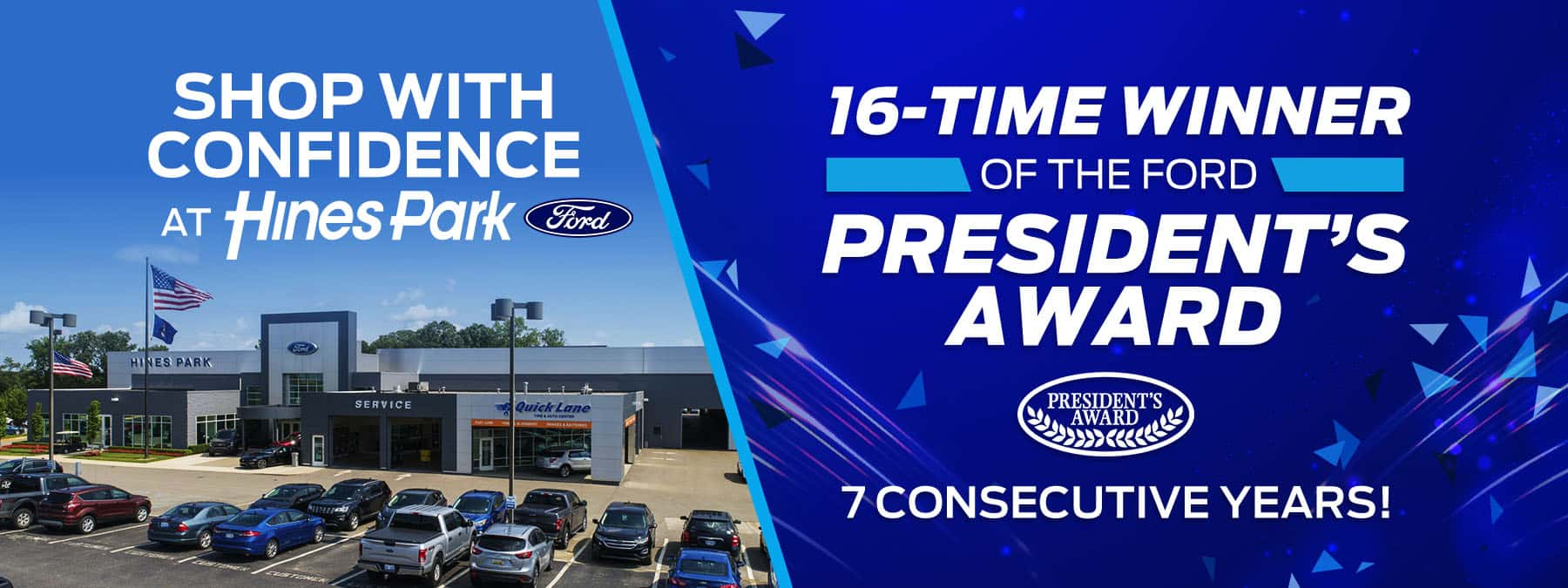 Shop with confidence at Hines Park Ford in New Hudson MI